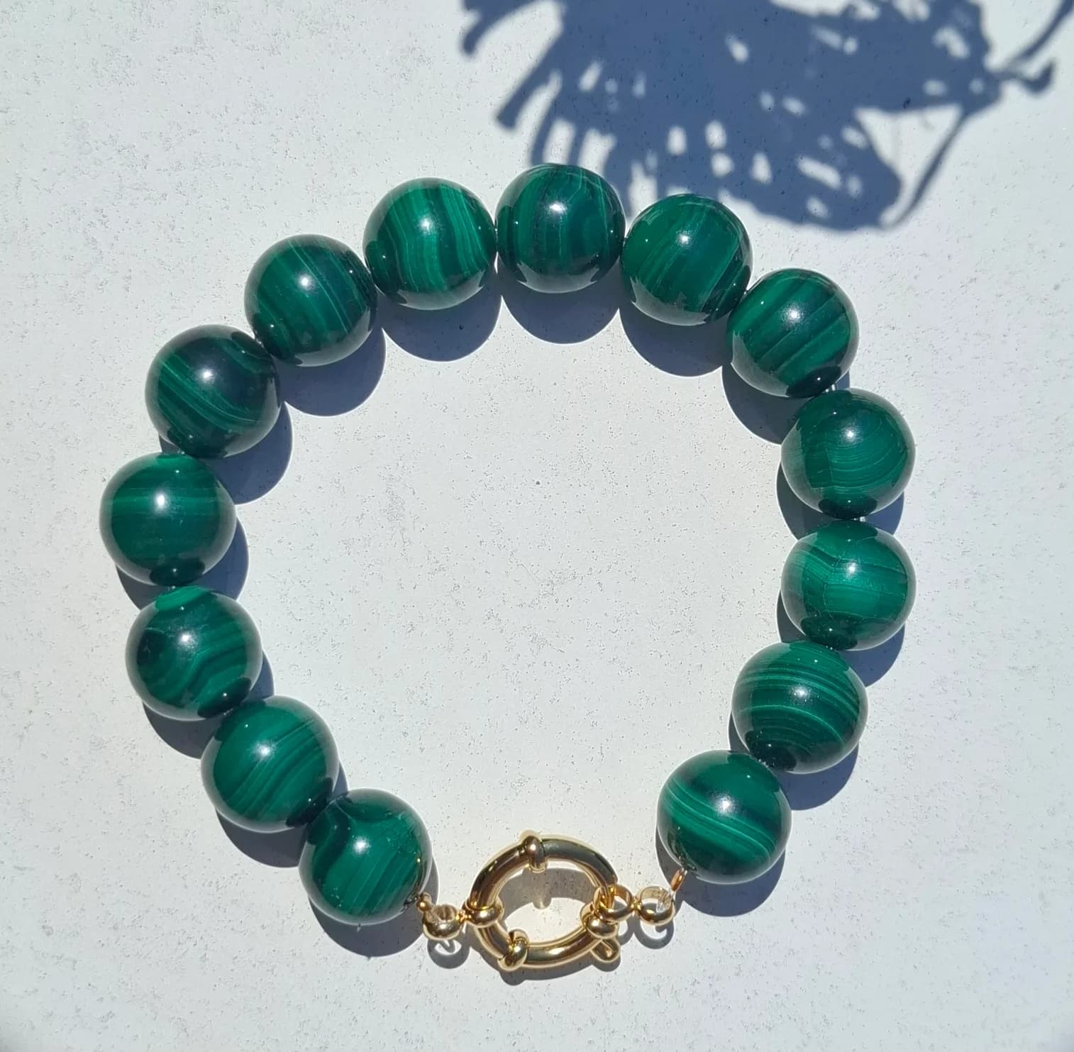 Bracelet en Malachite — photo 1